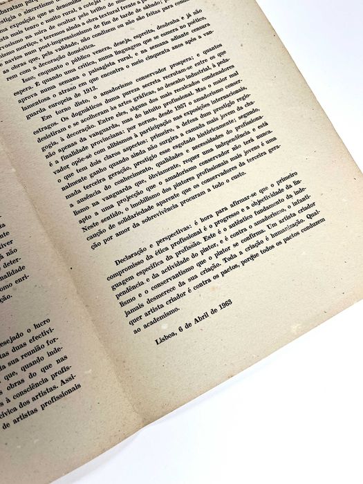 António Areal Manifesto aos pintores portugueses 1963