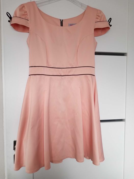 Sukienka elegancka rozkloszowana Ant'all wesele chrzciny