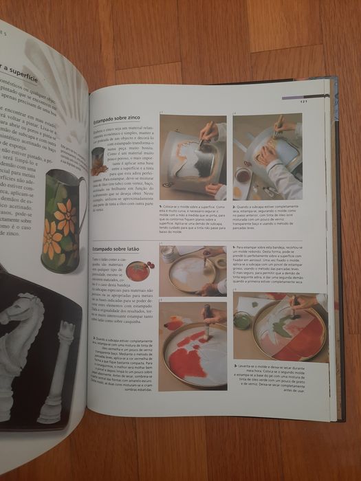 Livro "Estampado" - Colecção Técnicas Decorativas