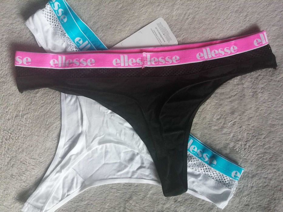 ELLESSE 2 x Thong Nowe Stringi Majtki Damskie E 40 Oryginalne 100%