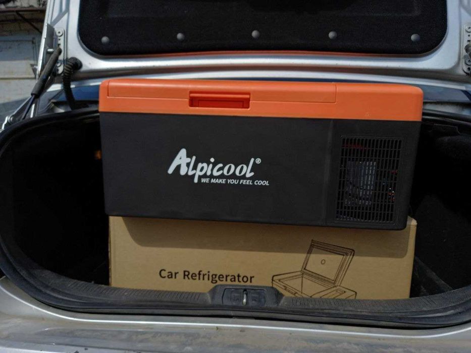 Компрессорный автохолодильник Alpicool 15 л до -20 C. 12,24,220 в
