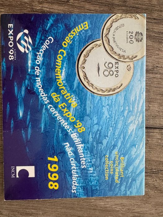 Moedas comemorativas