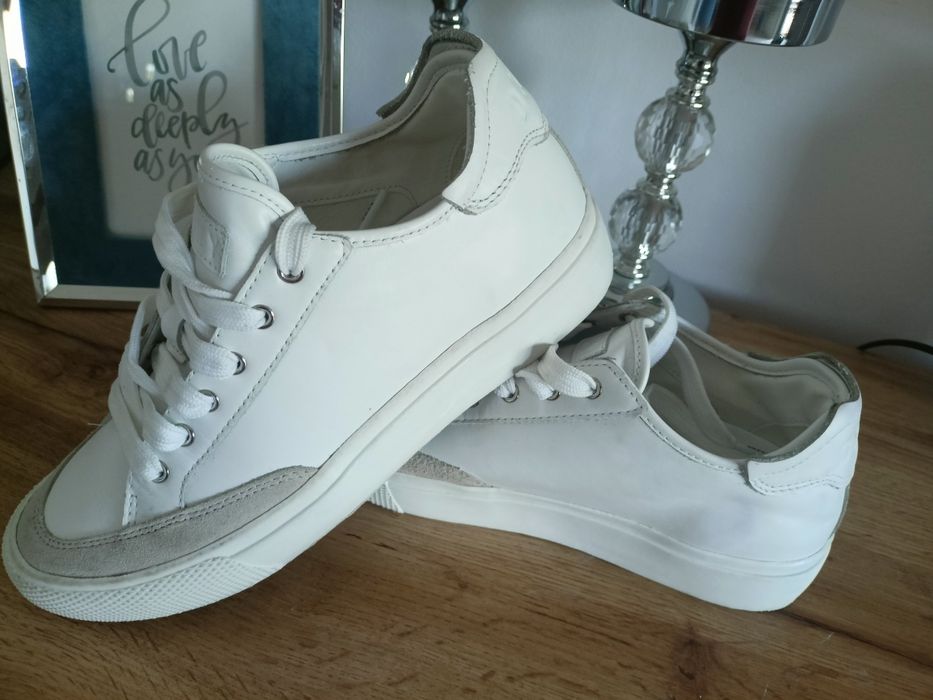 Buty dkny 38 białe sneakersy