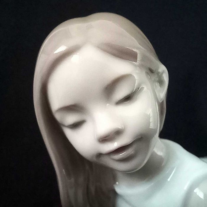 Редкая испанская фарфоровая статуэтка Лладро, идельное состояние.