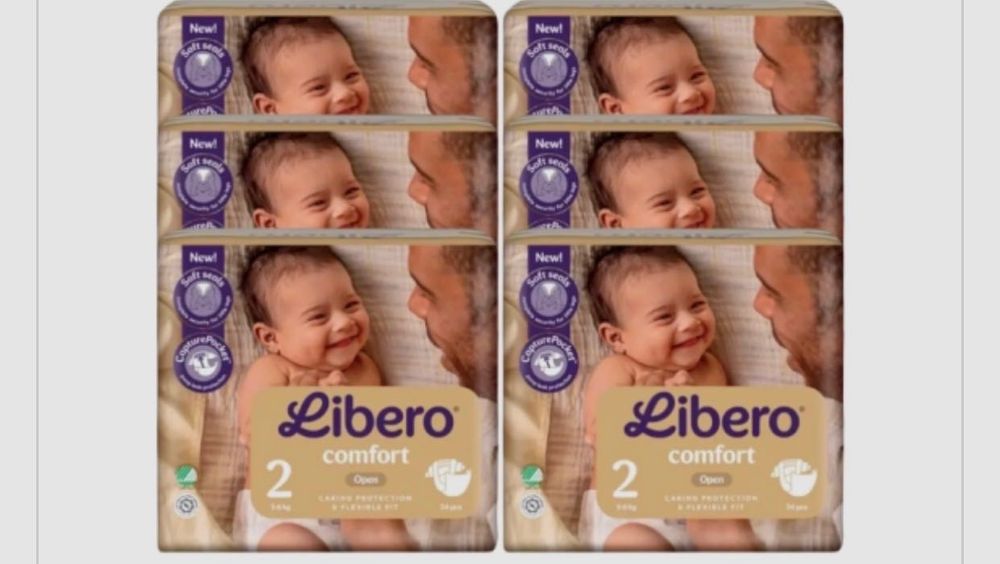Fraldas libero tam 2
