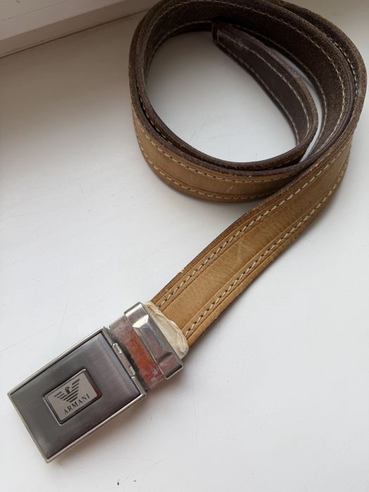 Ремінь шкіра Armani 100 см