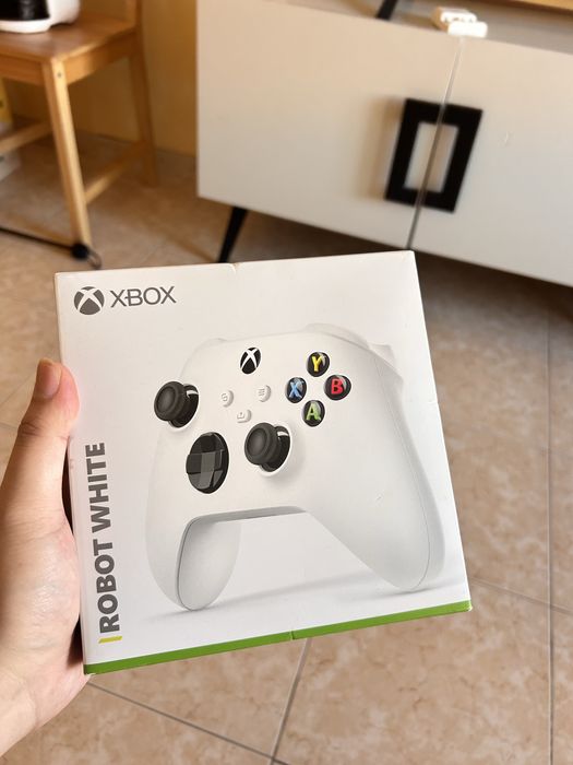 Comando Xbox Wireless Robot White — NOVO Selado