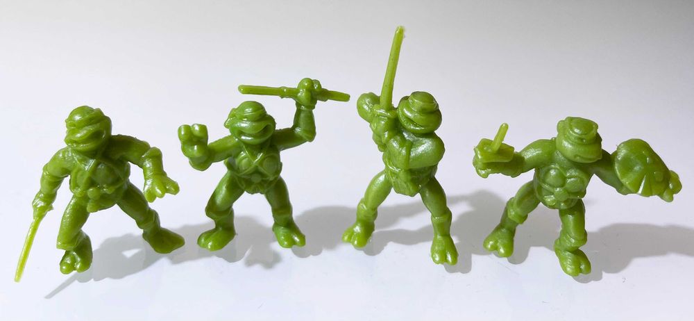 Antiga Coleção completa ~ "NINJA TURTLES TMNT" ~ Monocromáticos 80´s