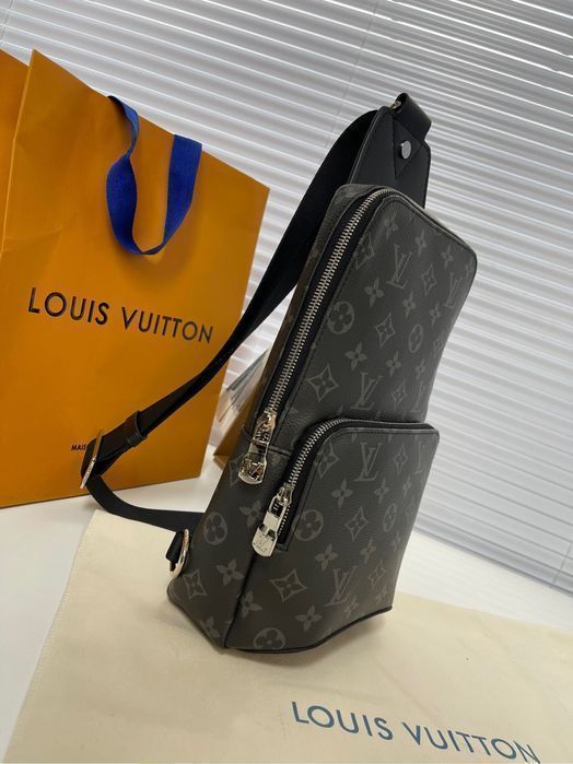 Louis Vuitton Avenue Damier Graphite сумка слинг оригинал мужская