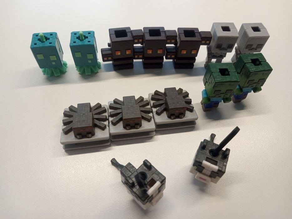 figurki Minecraft creeper joy kinder