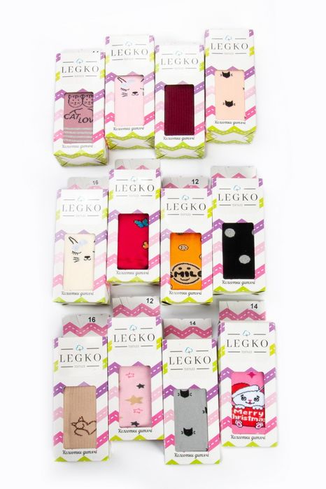 Махрові колготи для дітей, ТМ Африка, ТМ LEGKO