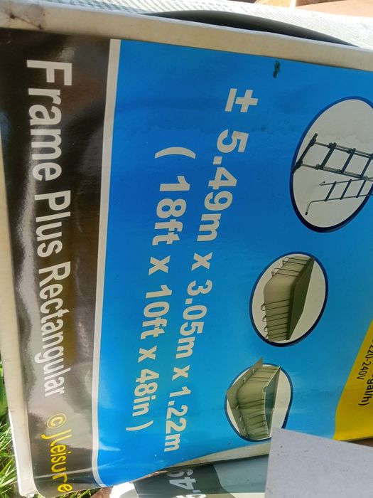 Basen ogrodowy 5x3x1,2 Avenli