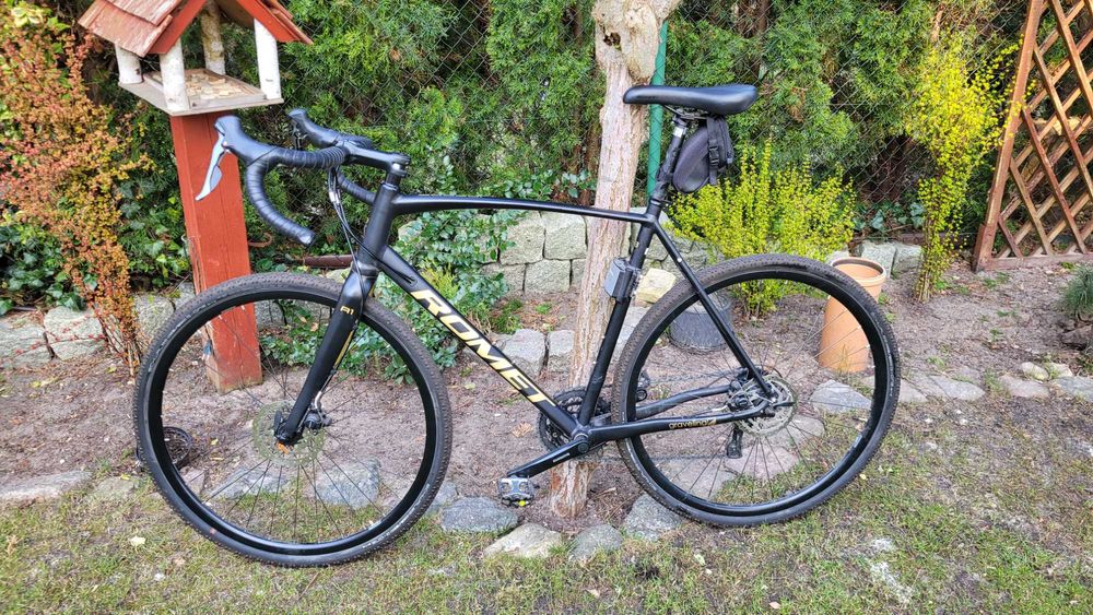 Rower Romet Aspre A1 czarno-złoty super stan!