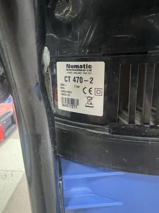 Порохотяг для сухого та вологого прибирання Numatic CT470