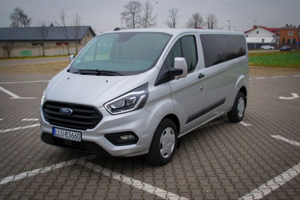 Bus 9/8 Osób  Wynajem do Wynajęcia Ford Transit Custom Warszawa