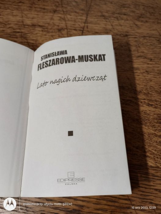 Lato nagich dziewcząt. Stanisława Fleszarowa Muskat. T.1