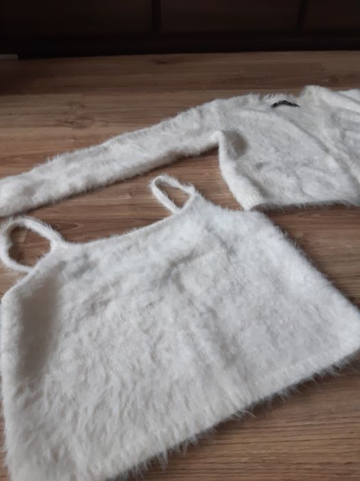 Sweterek komplet damski XS