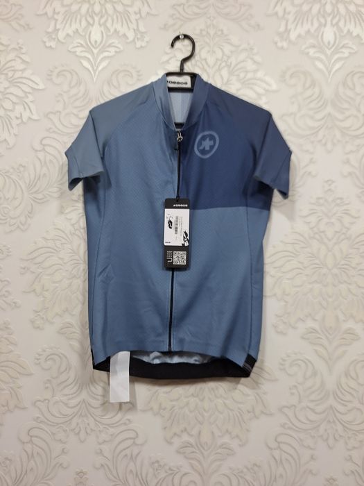 Koszulka rowerowa ASSOS W UMA GT stahlstein SS jersev blue damska L
