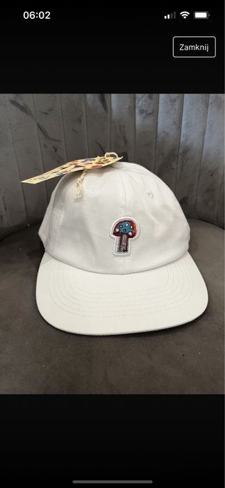 Czapka z daszkiem biała muchomor Element Brand