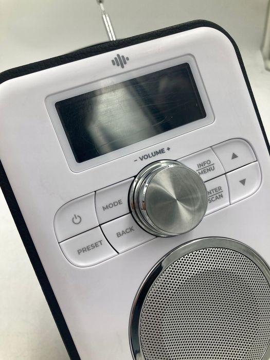 outlet przenośne radio sieciowo-bateryjne dab+ ibox z bluetooth szary