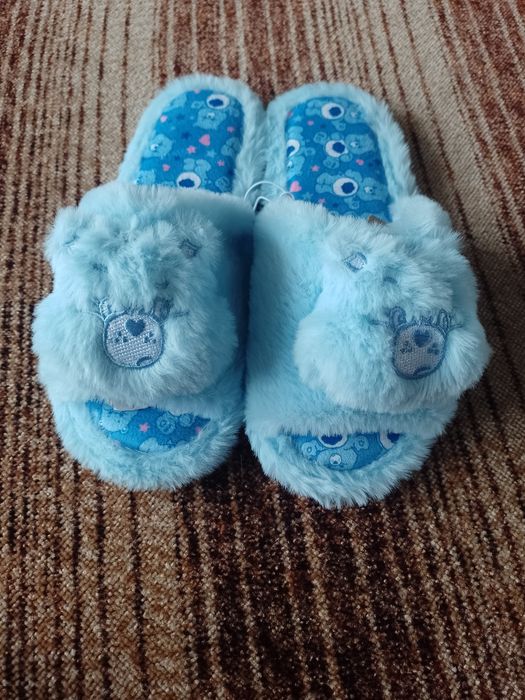 Niebieskie papcie, pantofle