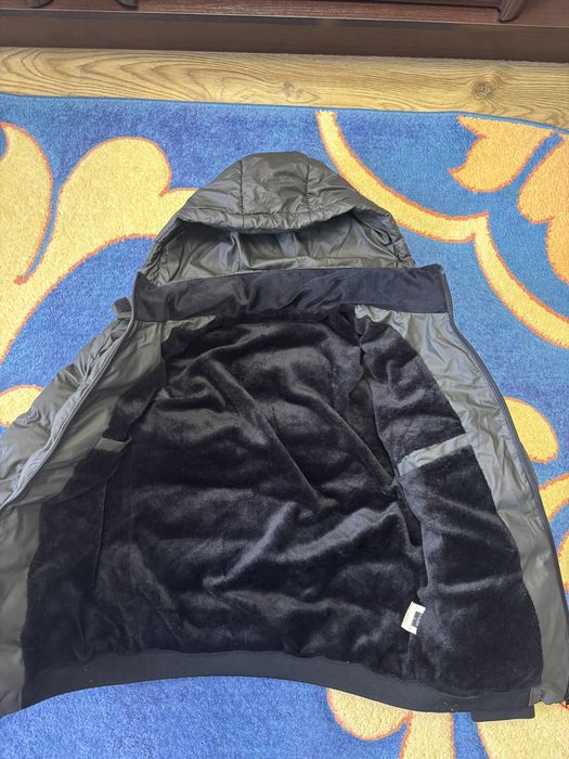 куртка зимня зелена