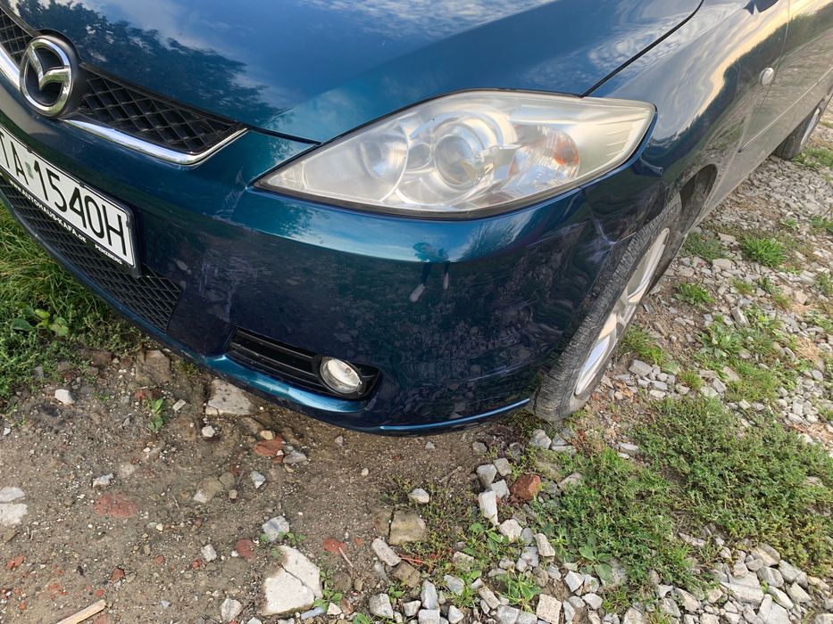 mazda 5 uszkodzona