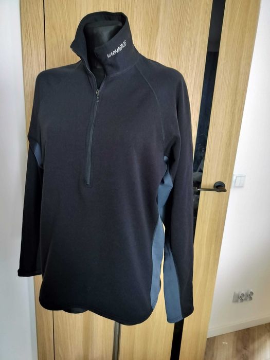 Polartec polska bluza męska L gruba masywna ocieplana polarem