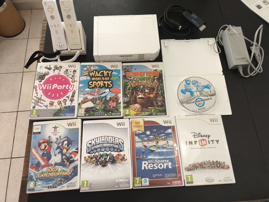 Vende-se Wii + Jogos
