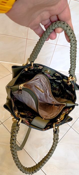 Сумка женская Steve Madden  оливковая  как новая