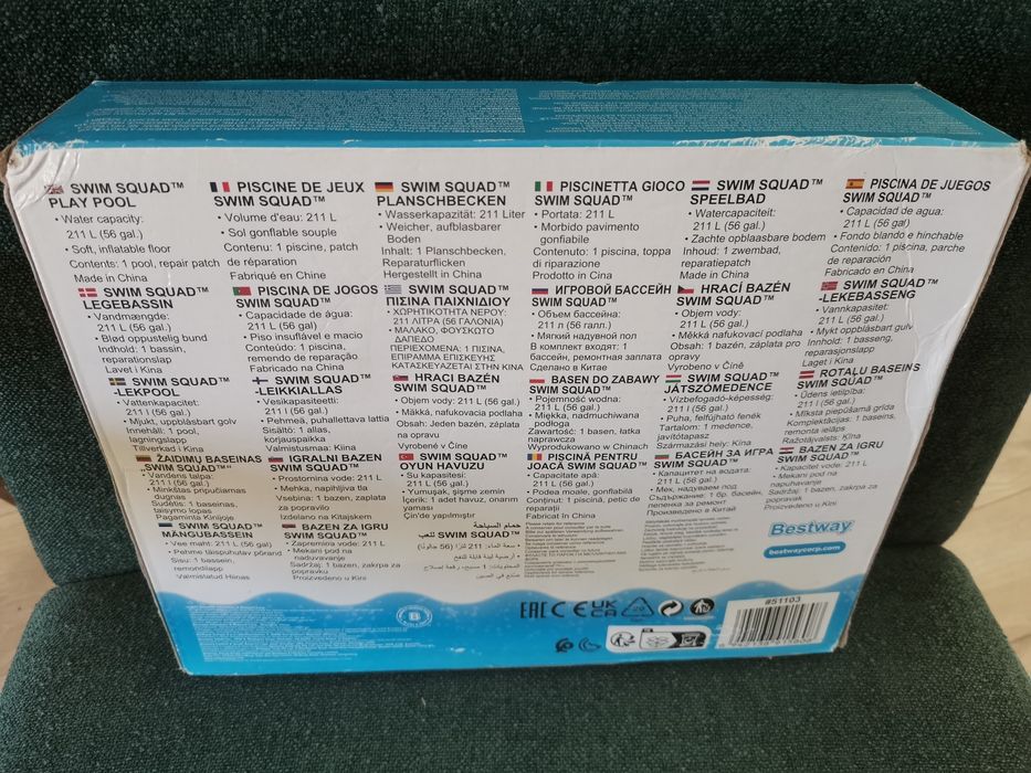 Basen ogrodowy bestway 1,52mx30cm, okazja 50zl