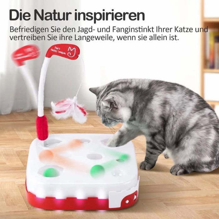 Interaktywna zabawka dla kota