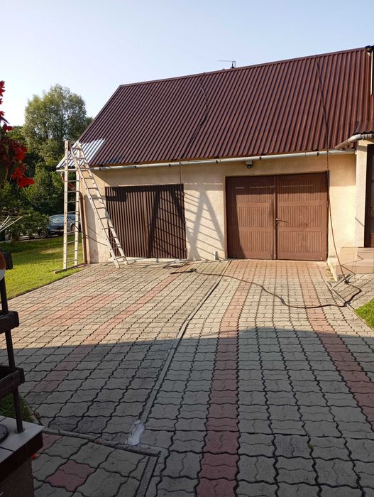 Malowanie  mycie dachów , wymiana rynien, montaż sniegolapow,