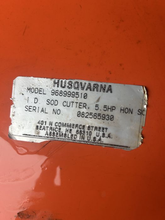 Podcinarka do darni Husqvarna Honda GX160 5,5 KM – profesjonalna