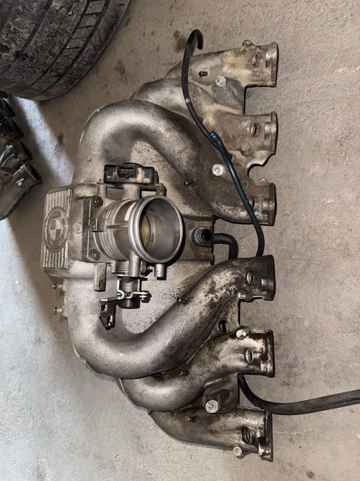 Впуск з дросельом під газ м30б30, bmw e34 530i