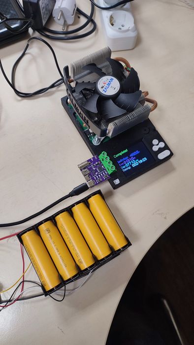 Потужний повербанк для ноутбука 100W (5S2P 21700 10х5000mA/h)