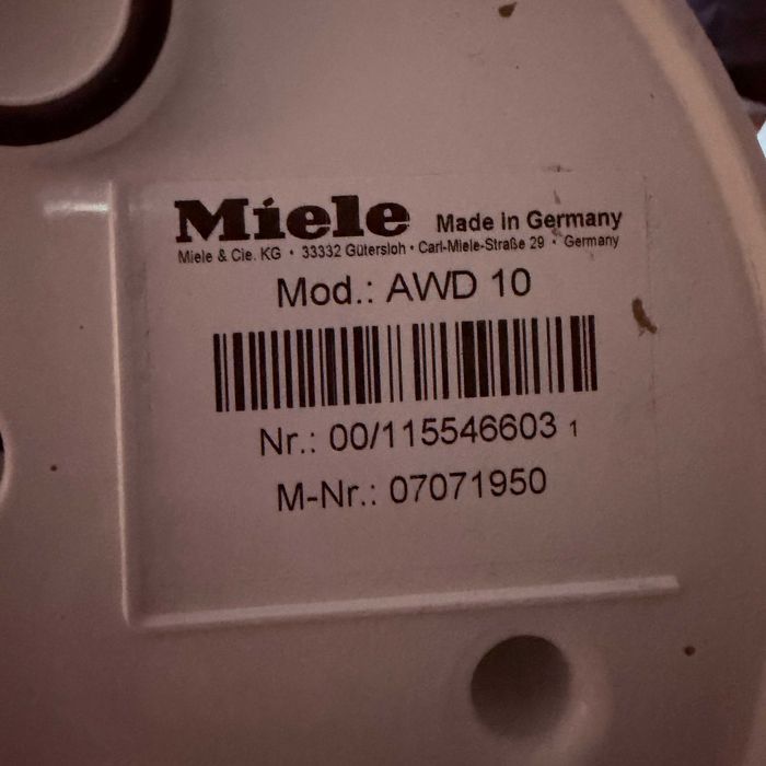 Miele приспособление  к стиральной машине