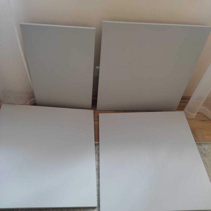 3 fronty Besta Lappviken jasnoszare 60x64,cena za kompl.