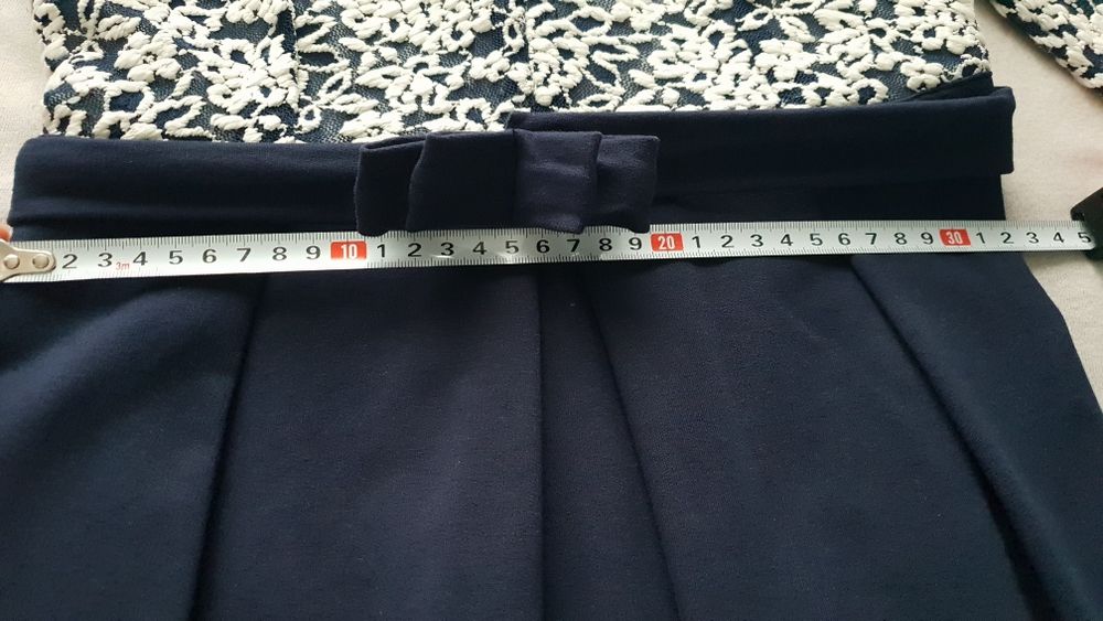 Suknia ciążowa Happymum r.36 z możliwością rozpięcia do karmienia