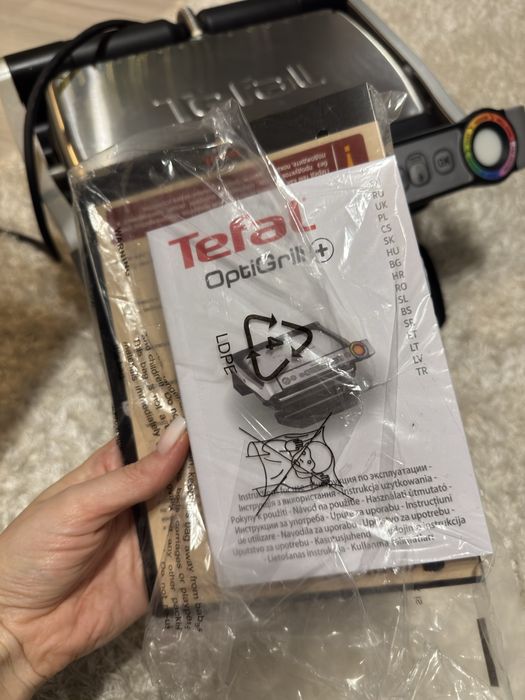 Электрогриль Tefal OptiGrill+ GC712D34