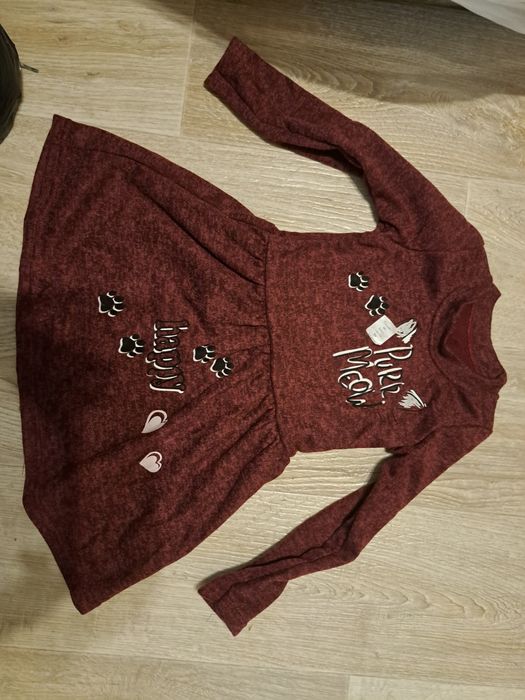 Тепленьке плаття на дівчинку від 4 років