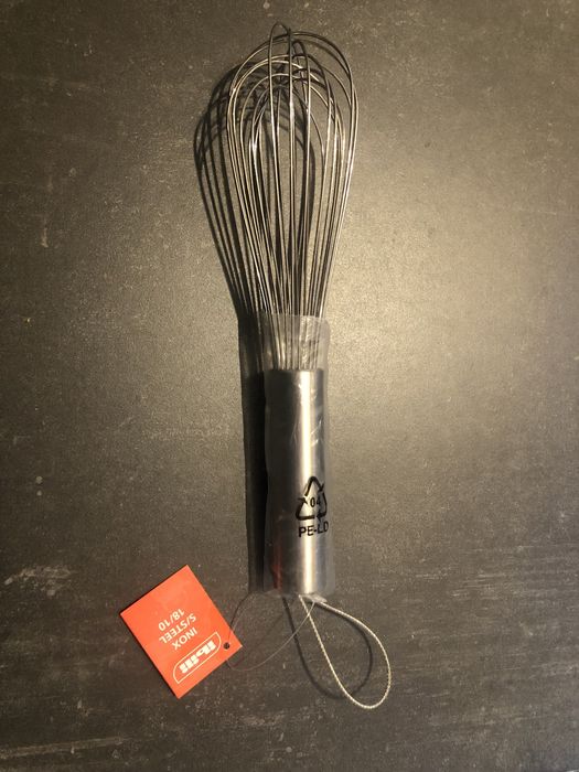 Espátula batedeira INOX  tamanho S NOVO