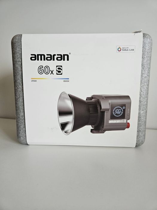професійний світлодіодний COB-освітлювач Amaran 60x S (Aputure) 65Вт