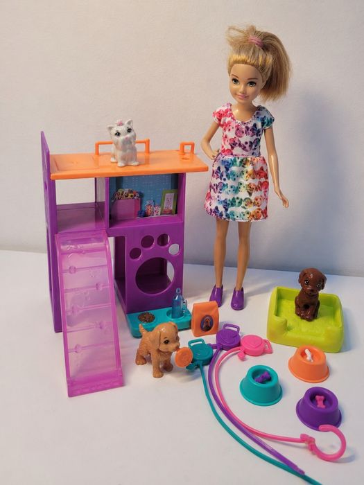Barbie Stacie opiekunka zwierząt gff48