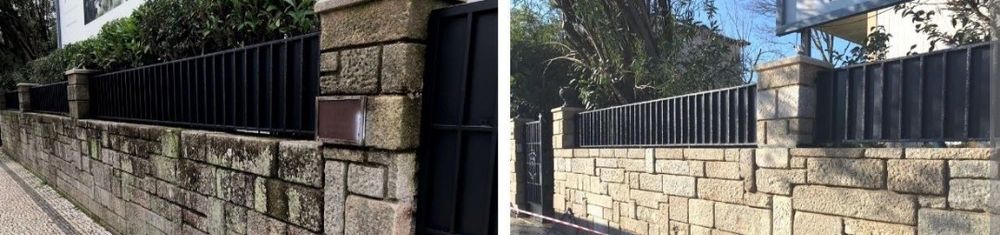 Limpeza de telhados paredes  e muros