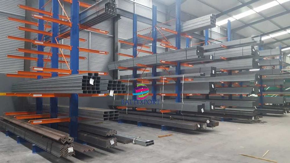 Estante Cantilever, Estante Placas Madeiras / Tubos / Perfis Metálicos