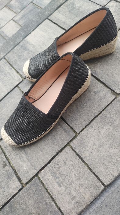 Espadryle buty damskie na koturnie