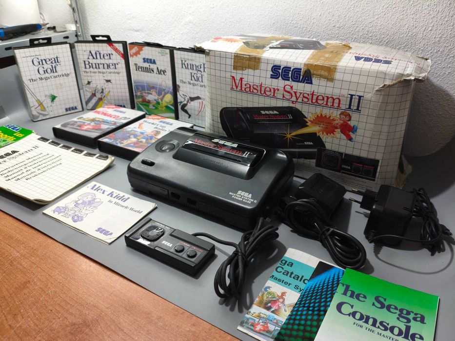 Sega Master System 2 + Jogos