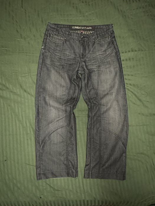 baggy skate jeans grey S-M size