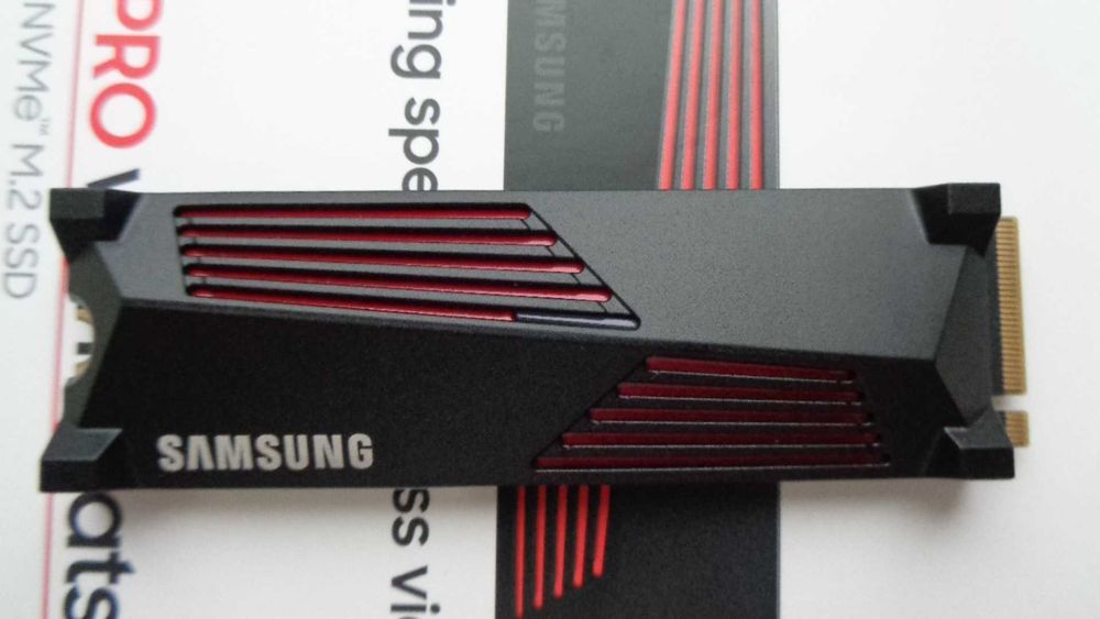 SSD Samsung 990 Pro NVMe Gen4 1TB M.2 2280 PCIe 4.0 x 4 With Heatsink.